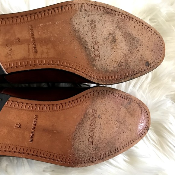 Brass Boot Alligator Genuine Brown Leather Men’s Dress Shoes Size 11 Spain main image 8